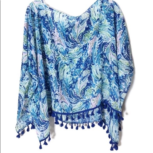 Charlie Paige Accessories - Charlie Paige semi sheer scarf w tassels shawl